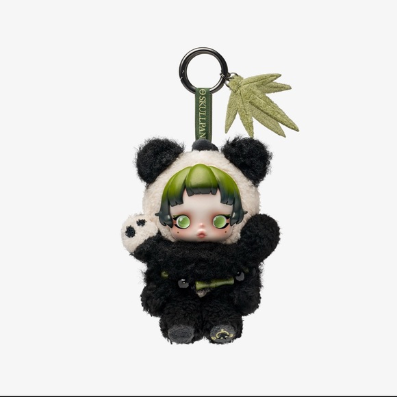 Skull Panda Lazy Panda from Pop Mart